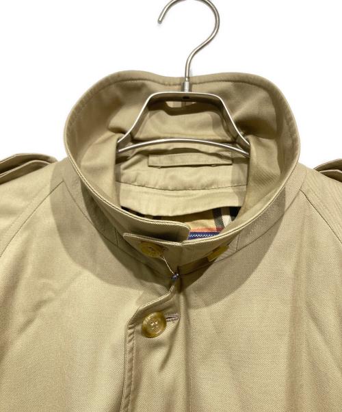 Burberry's（バーバリーズ）Burberry's (バーバリーズ) 裏ノヴァチェック シングルトレンチコート ベージュ サイズ:記載なしの古着・服飾アイテム
