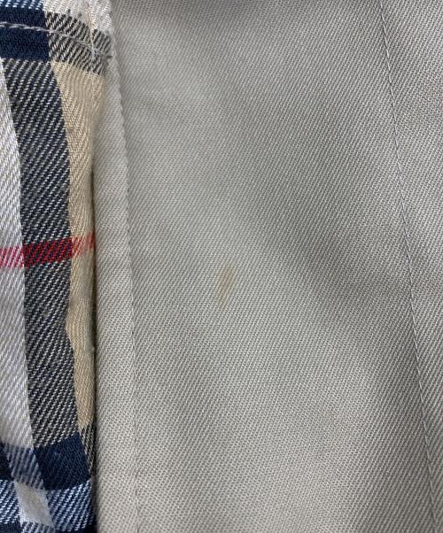 Burberry's（バーバリーズ）Burberry's (バーバリーズ) 裏ノヴァチェック シングルトレンチコート ベージュ サイズ:記載なしの古着・服飾アイテム