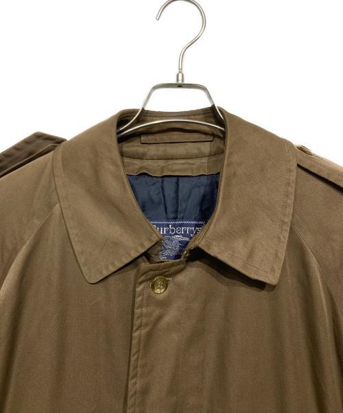 Burberry's（バーバリーズ）Burberry's (バーバリーズ) ライナー付 シングルトレンチコート ブラウン サイズ:記載なしの古着・服飾アイテム