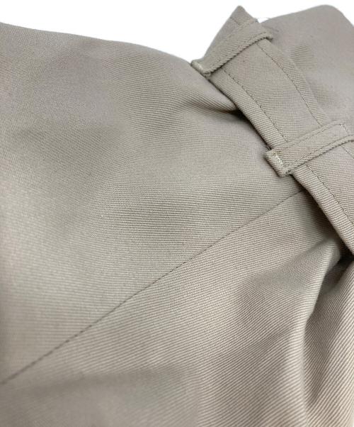Aquascutum（アクアスキュータム）Aquascutum (アクアスキュータム) 裏ストライプトレンチコート ベージュ サイズ:記載なしの古着・服飾アイテム