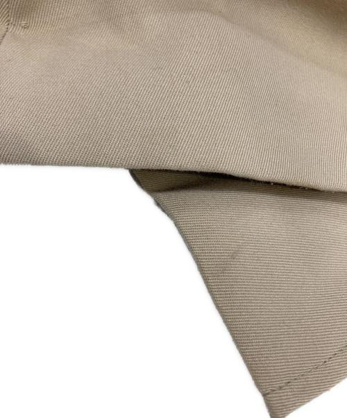 Aquascutum（アクアスキュータム）Aquascutum (アクアスキュータム) 裏ストライプトレンチコート ベージュ サイズ:記載なしの古着・服飾アイテム