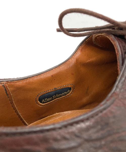 Allen Edmonds（アレン エドモンズ）Allen Edmonds (アレン エドモンズ) OAK STREET ストレートチップシューズ ブラウン サイズ:9.5の古着・服飾アイテム