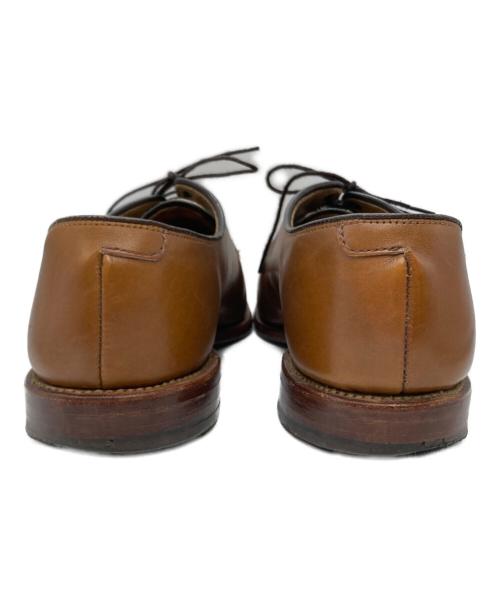 Allen Edmonds（アレン エドモンズ）Allen Edmonds (アレン エドモンズ) RAMSEY レザーxファブリック シューズ ブラウン×ベージュ サイズ:8の古着・服飾アイテム