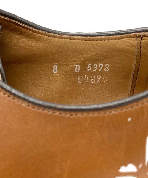 Allen Edmonds（アレン エドモンズ）Allen Edmonds (アレン エドモンズ) RAMSEY レザーxファブリック シューズ ブラウン×ベージュ サイズ:8の古着・服飾アイテム