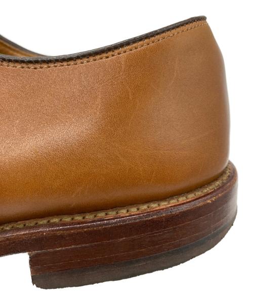 Allen Edmonds（アレン エドモンズ）Allen Edmonds (アレン エドモンズ) RAMSEY レザーxファブリック シューズ ブラウン×ベージュ サイズ:8の古着・服飾アイテム