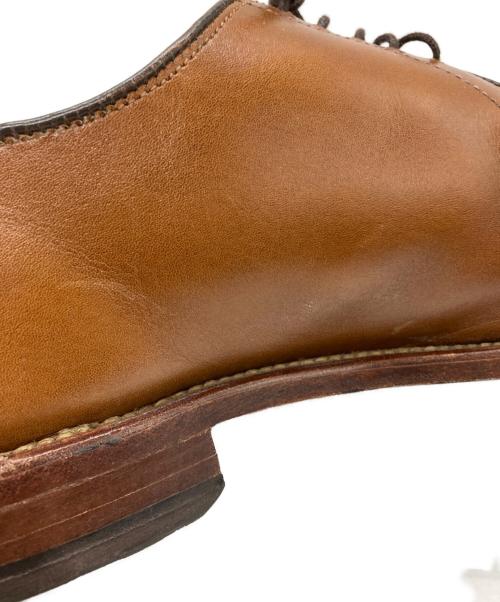 Allen Edmonds（アレン エドモンズ）Allen Edmonds (アレン エドモンズ) RAMSEY レザーxファブリック シューズ ブラウン×ベージュ サイズ:8の古着・服飾アイテム