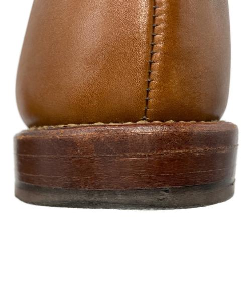 Allen Edmonds（アレン エドモンズ）Allen Edmonds (アレン エドモンズ) RAMSEY レザーxファブリック シューズ ブラウン×ベージュ サイズ:8の古着・服飾アイテム