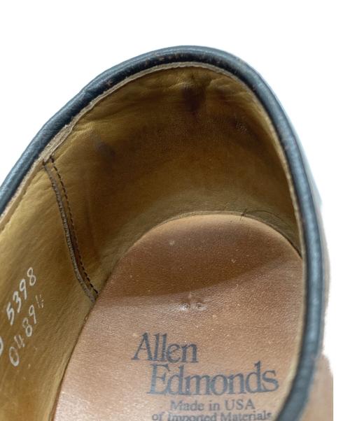 Allen Edmonds（アレン エドモンズ）Allen Edmonds (アレン エドモンズ) RAMSEY レザーxファブリック シューズ ブラウン×ベージュ サイズ:8の古着・服飾アイテム