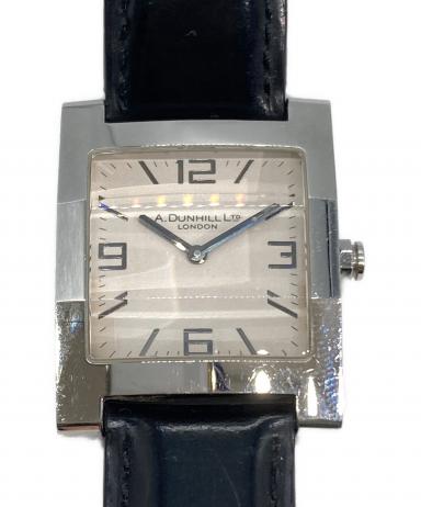 【ヴィンテージ】dunhill ダンヒル 腕時計 スクエア 13880 中古・古着通販】dunhill (ダンヒル) スクエア ファセット
