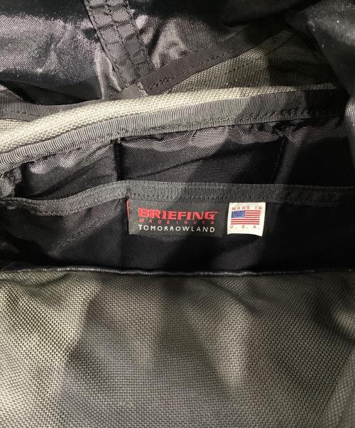 BRIEFING（ブリーフィング）BRIEFING (ブリーフィング) TOMORROW LAND (トゥモローランド) 別注 FLAP PACK ブラックの古着・服飾アイテム