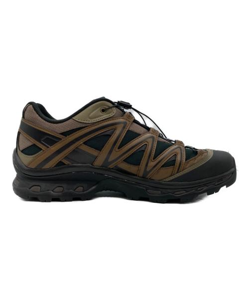 SALOMON（サロモン）SALOMON (サロモン) BEAMS (ビームス) 別注 XT-QUEST ローカットスニーカー ブラウン×カーキ サイズ:27.5の古着・服飾アイテム
