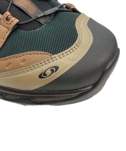 SALOMON（サロモン）SALOMON (サロモン) BEAMS (ビームス) 別注 XT-QUEST ローカットスニーカー ブラウン×カーキ サイズ:27.5の古着・服飾アイテム