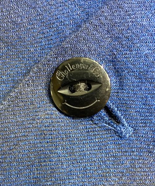 CHALLENGER（チャレンジャー）CHALLENGER (チャレンジャー) L/S CHECK WORK SHIRT（Ⅼ/S チェック ワーク シャツ） ネイビー×ブラック サイズ:Mの古着・服飾アイテム