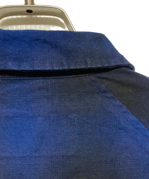 CHALLENGER（チャレンジャー）CHALLENGER (チャレンジャー) L/S CHECK WORK SHIRT（Ⅼ/S チェック ワーク シャツ） ネイビー×ブラック サイズ:Mの古着・服飾アイテム