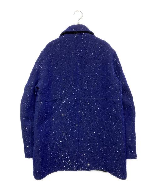 masu（エムエーエスユー）masu (エムエーエスユー) COSMO ZIP-UP COAT（コスモ ジップアップ コート） ネイビー サイズ:46の古着・服飾アイテム
