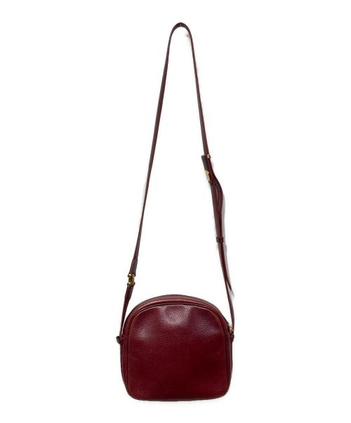 Cartier（カルティエ）Cartier (カルティエ) ショルダーバッグ レッドの古着・服飾アイテム