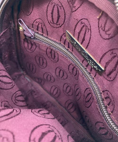 Cartier（カルティエ）Cartier (カルティエ) ショルダーバッグ レッドの古着・服飾アイテム
