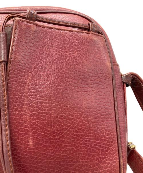 Cartier（カルティエ）Cartier (カルティエ) ショルダーバッグ レッドの古着・服飾アイテム