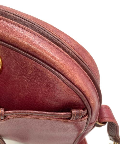 Cartier（カルティエ）Cartier (カルティエ) ショルダーバッグ レッドの古着・服飾アイテム