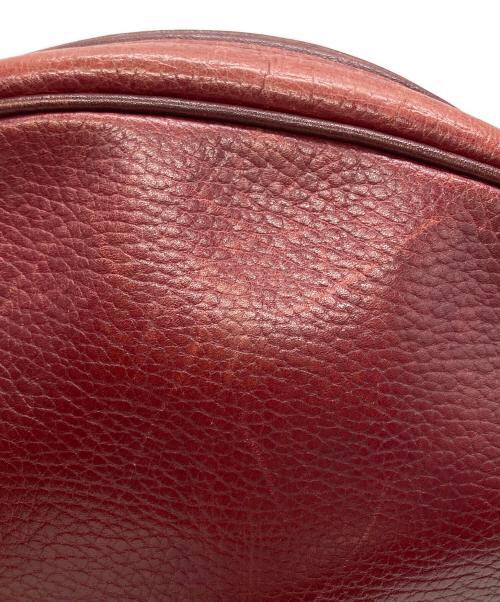 Cartier（カルティエ）Cartier (カルティエ) ショルダーバッグ レッドの古着・服飾アイテム