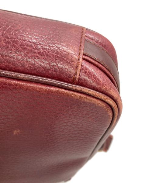Cartier（カルティエ）Cartier (カルティエ) ショルダーバッグ レッドの古着・服飾アイテム