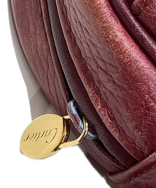 Cartier（カルティエ）Cartier (カルティエ) ショルダーバッグ レッドの古着・服飾アイテム