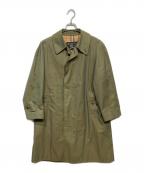 Burberry'sバーバリーズ）の古着「裏ノヴァチェック玉蟲 バルマカーンコート」｜カーキ