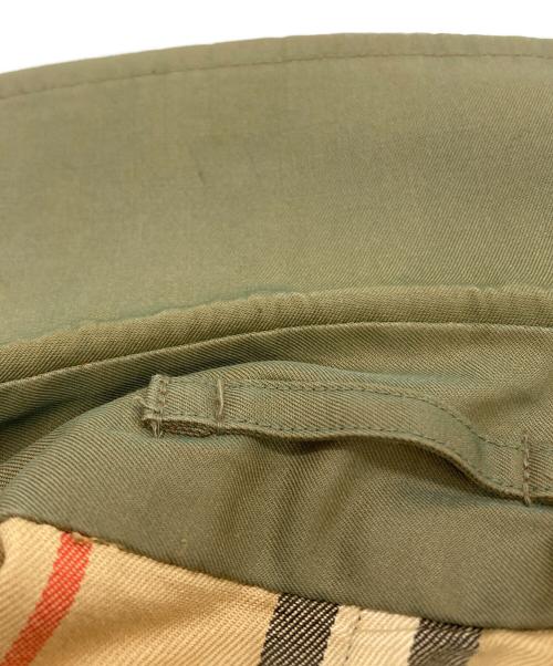 Burberry's（バーバリーズ）Burberry's (バーバリーズ) 裏ノヴァチェック玉蟲 バルマカーンコート カーキ サイズ:Sの古着・服飾アイテム