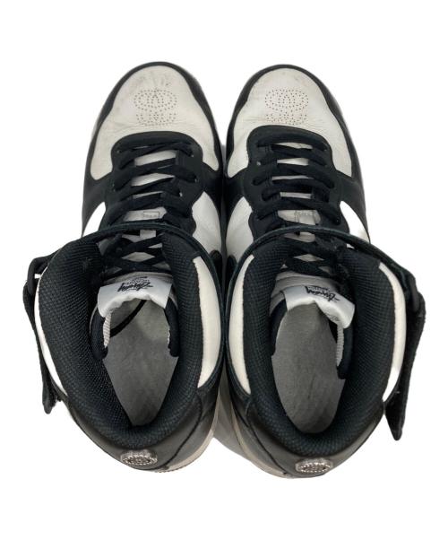 NIKE（ナイキ）NIKE (ナイキ) stussy (ステューシー) Air Force 1 Mid(エアー フォース 1 ミッド) ブラック×ホワイト サイズ:27.5の古着・服飾アイテム