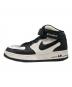 NIKE (ナイキ) stussy (ステューシー) Air Force 1 Mid(エアー フォース 1 ミッド) ブラック×ホワイト サイズ:27.5：13000円