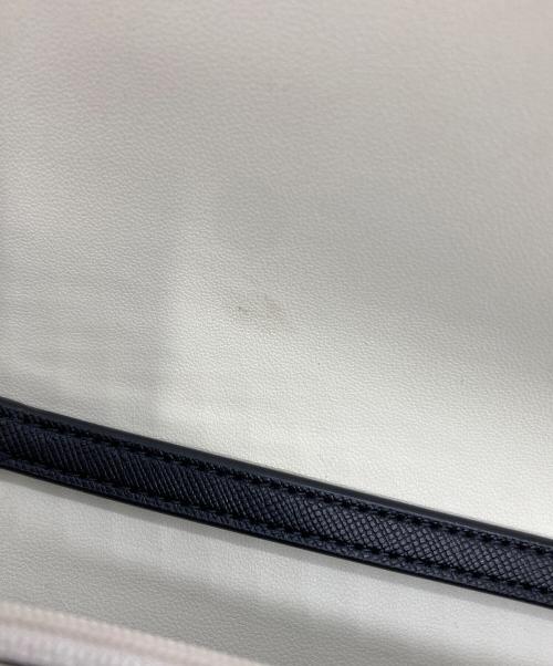 Kate Spade（ケイトスペード）Kate Spade (ケイトスペード) マディソン カラーブロック スモール フラップ クロスボディ グレーの古着・服飾アイテム
