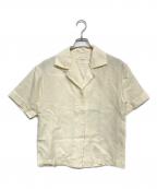 TODAYFULトゥデイフル）の古着「Halfsleeve Box Shirts（ハーフスリーブ ボックス シャツ） 」｜アイボリー