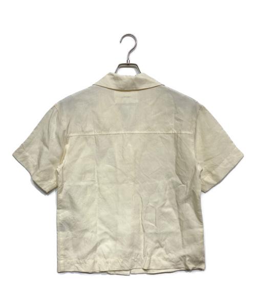 TODAYFUL（トゥデイフル）TODAYFUL (トゥデイフル) Halfsleeve Box Shirts（ハーフスリーブ ボックス シャツ）  アイボリー サイズ:Freeの古着・服飾アイテム
