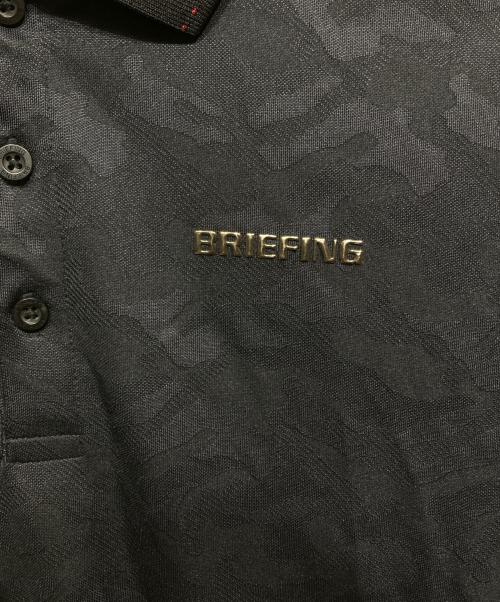 BRIEFING（ブリーフィング）BRIEFING (ブリーフィング) ポロシャツ ブラック サイズ:Mの古着・服飾アイテム