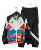 NIKE SB×Parraナイキエスビー×パラ）の古着「JAPAN Track Suit セットアップ（ジャパン トラック スーツ セットアップ）」｜ブラック×ホワイト