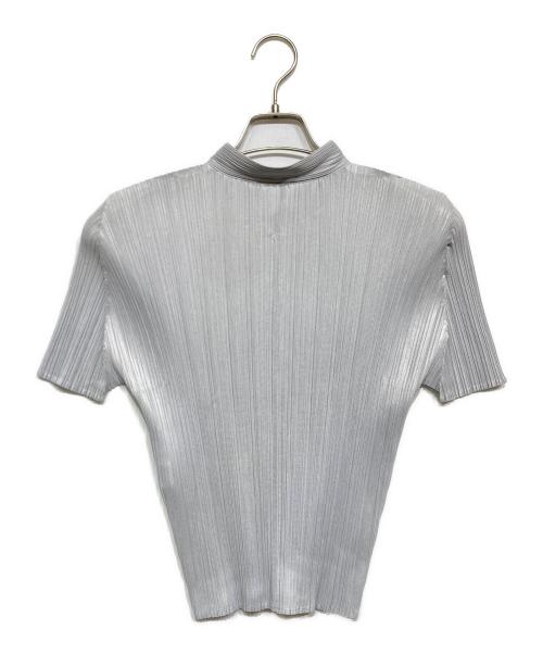 PLEATS PLEASE（プリーツプリーズ）PLEATS PLEASE (プリーツプリーズ) プリーツブラウス グレー サイズ:3の古着・服飾アイテム