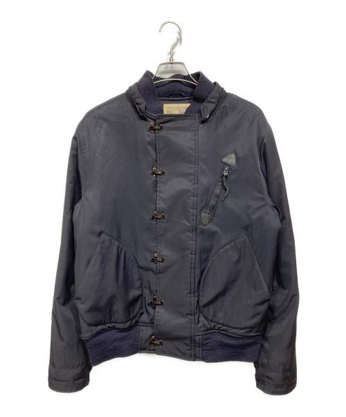 RRL（ダブルアールエル）RRL (ダブルアールエル) DECK HOOD JACKET（デッキ フード ジャケット） ネイビー サイズ:Sの古着・服飾アイテム