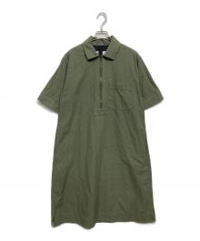 MHL（エムエイチエル）の古着「COTTON HEMP TWILL ワンピース」｜オリーブ