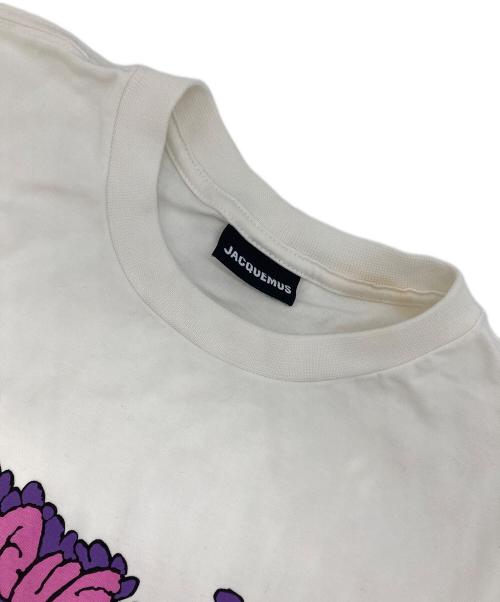 jacquemus（ジャックムス）jacquemus (ジャックムス) Le T-shirt Desenho ホワイト サイズ:Sの古着・服飾アイテム
