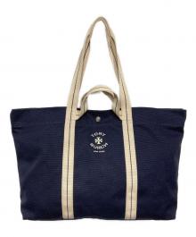 TORY BURCH（トリーバーチ）の古着「GWP CANVAS TOTE BAG」｜ネイビー
