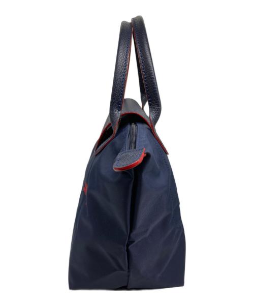 LONGCHAMP（ロンシャン）LONGCHAMP (ロンシャン) ル プリアージュ クラブ トップハンドルバッグ S ネイビーの古着・服飾アイテム