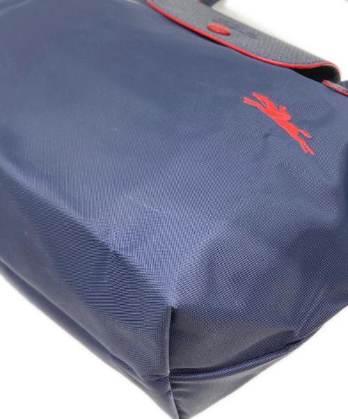 LONGCHAMP（ロンシャン）LONGCHAMP (ロンシャン) ル プリアージュ クラブ トップハンドルバッグ S ネイビーの古着・服飾アイテム