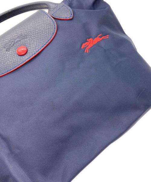 LONGCHAMP（ロンシャン）LONGCHAMP (ロンシャン) ル プリアージュ クラブ トップハンドルバッグ S ネイビーの古着・服飾アイテム