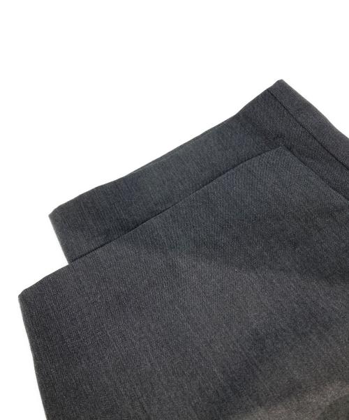 PRANK PROJECT（プランクプロジェクト）PRANK PROJECT (プランクプロジェクト) Moon Slit Asymmetry Tack Pants（ムーン スリット アシンメトリー トラック パンツ） グレー サイズ:38の古着・服飾アイテム