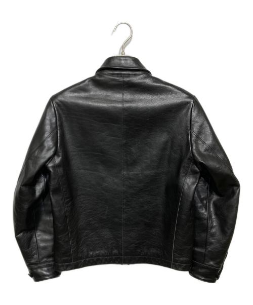 GAP（ギャップ）GAP (ギャップ) 裏キルティングレザージャケット ブラック サイズ:XSの古着・服飾アイテム