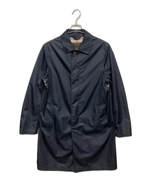 MACKINTOSH（マッキントッシュ）MACKINTOSH (マッキントッシュ) 比翼ステンカラーコート ネイビー サイズ:40の古着・服飾アイテム