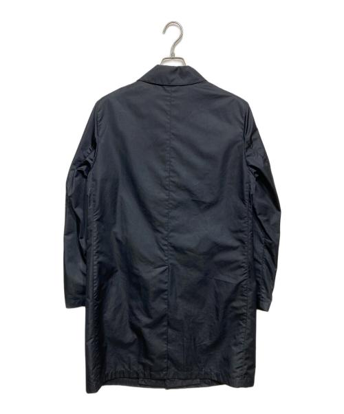 MACKINTOSH（マッキントッシュ）MACKINTOSH (マッキントッシュ) 比翼ステンカラーコート ネイビー サイズ:40の古着・服飾アイテム