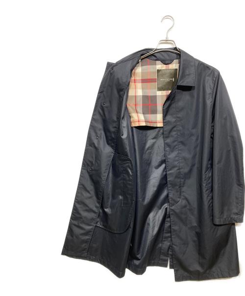 MACKINTOSH（マッキントッシュ）MACKINTOSH (マッキントッシュ) 比翼ステンカラーコート ネイビー サイズ:40の古着・服飾アイテム