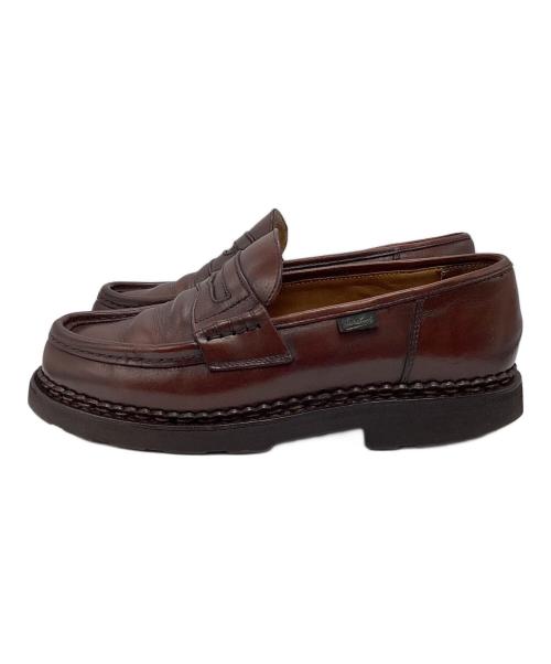 PARABOOT（パラブーツ）PARABOOT (パラブーツ) REIMS ランス コインローファー ブラウン サイズ:不明の古着・服飾アイテム