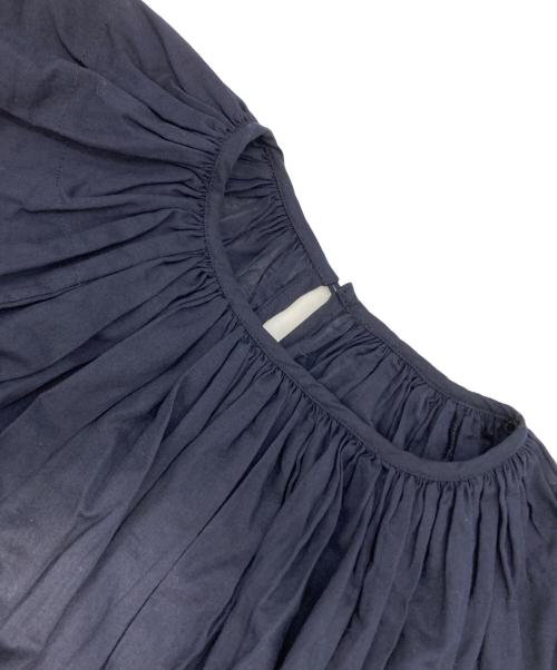 tricot COMME des GARCONS（トリココムデギャルソン）tricot COMME des GARCONS (トリココムデギャルソン) コットンチャザーブラウス ネイビー サイズ:記載なしの古着・服飾アイテム